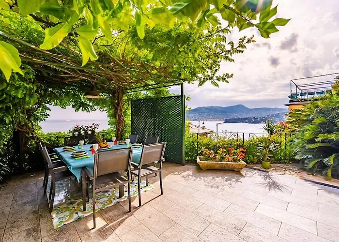 Portofino Vista Mare - Giardino - Free Parking Vila Zoagli